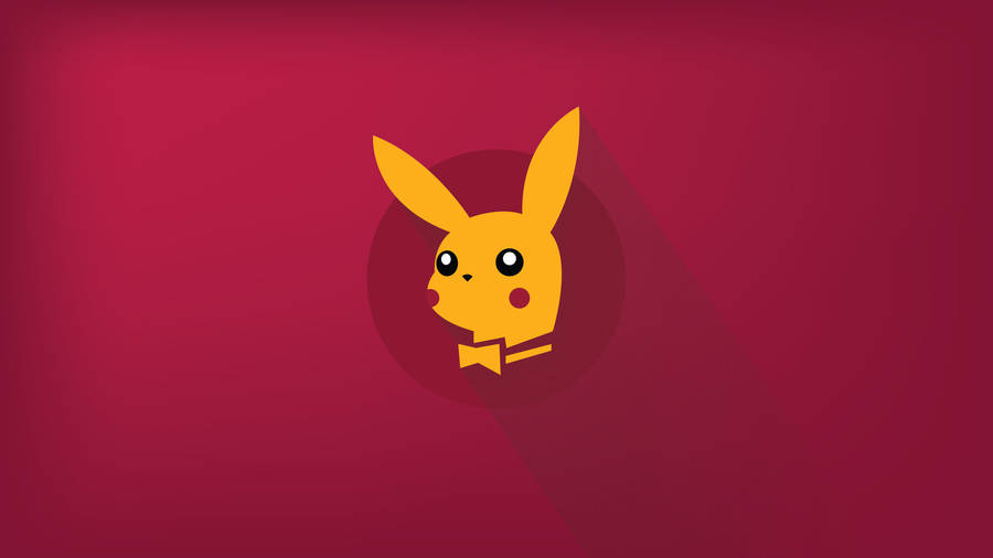 Playboy Pikachu Ready For A Night Out Wallpaper