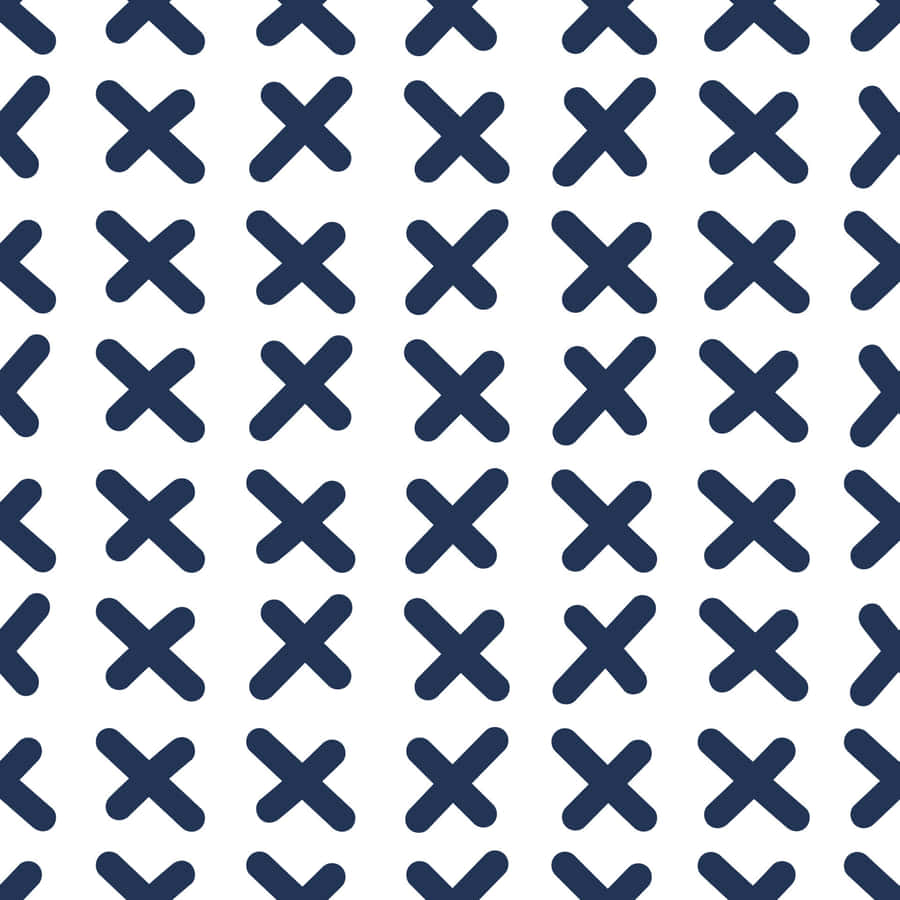 Plus Black Pattern Wallpaper