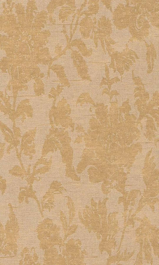 Poised Portrait Golden Design Wallpaper