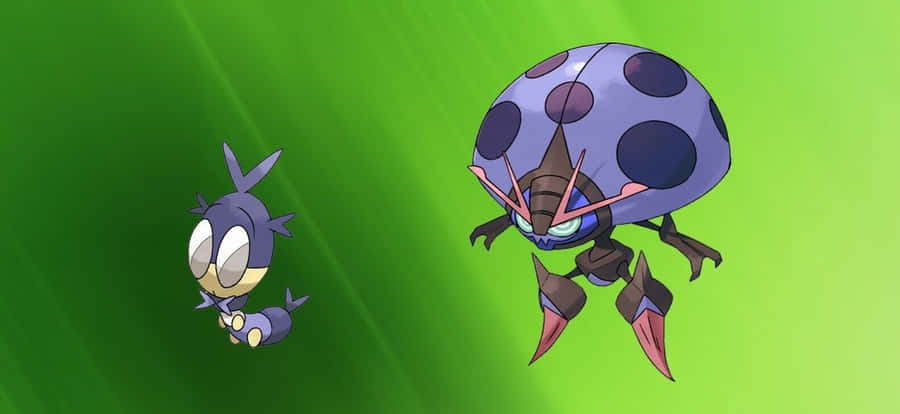 Pokémon Blipbug And Orbeetle Wallpaper