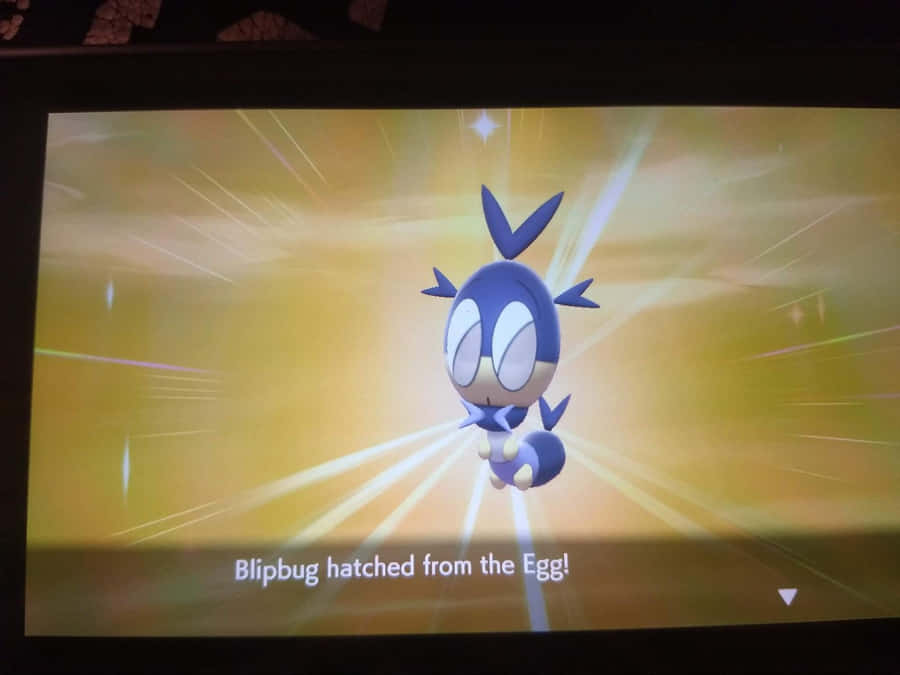 Pokémon Blipbug Hatching Egg Wallpaper