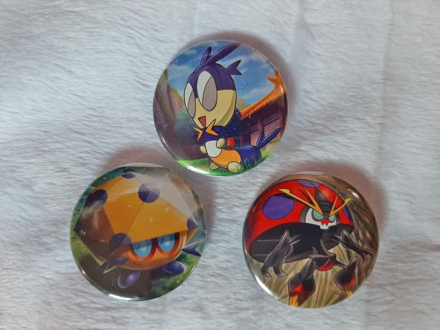 Pokémon Blipbug Pins Wallpaper