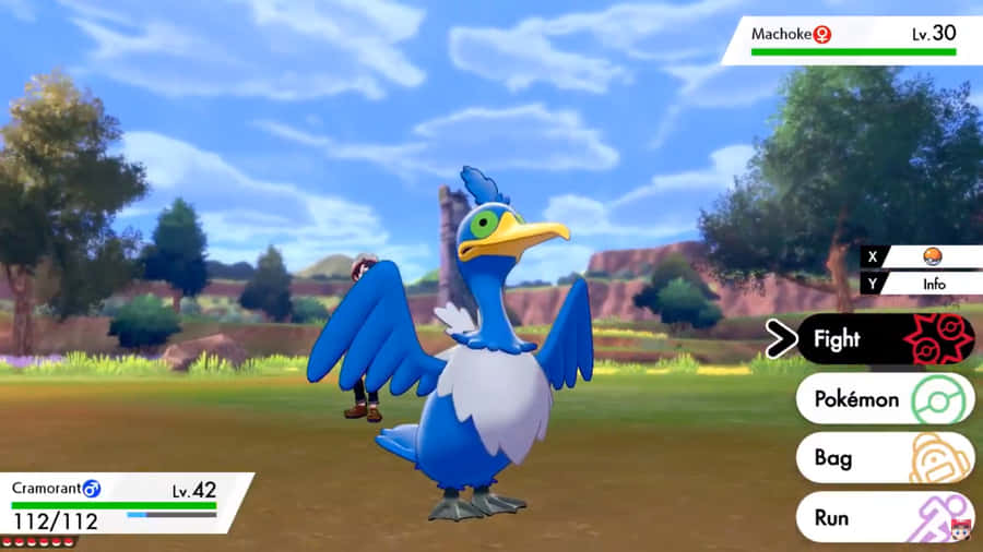 Pokémon Cramorant In Mobile Game Wallpaper