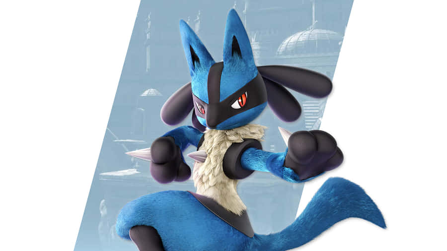 Pokemon Lucario Character Poster Wallpaper