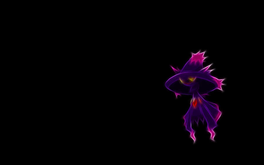 Pokémon Mismagius In Dark Wallpaper