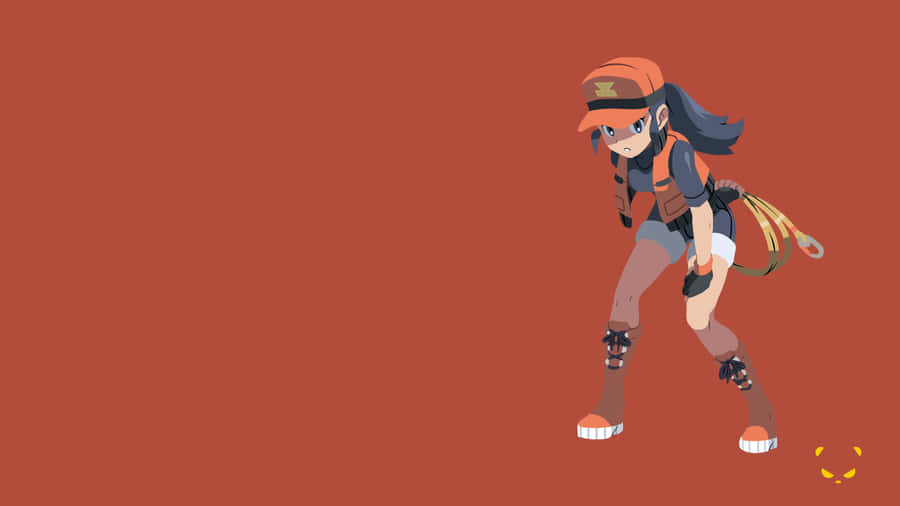 Pokemon Ranger Female Character Vector Art Wallpaper