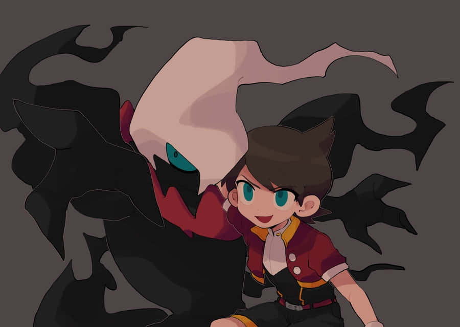 Pokemon Rangerand Darkrai Friendship Wallpaper