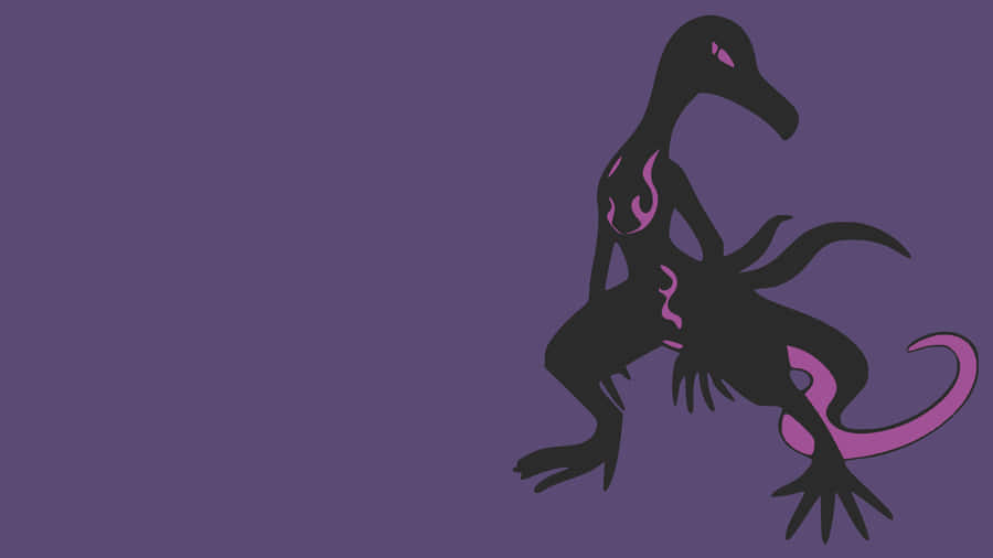 Pokémon Salazzle In Purple Wallpaper