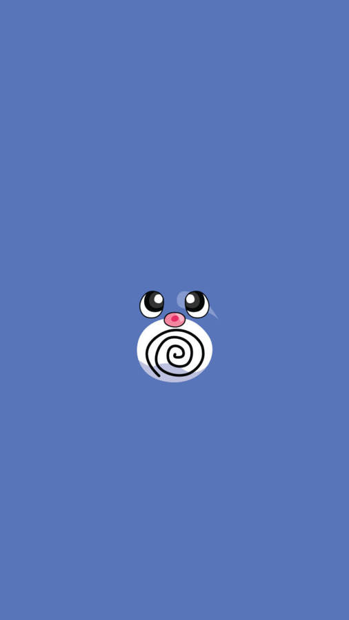 Poliwag Blue Pokemon Iphone Wallpaper