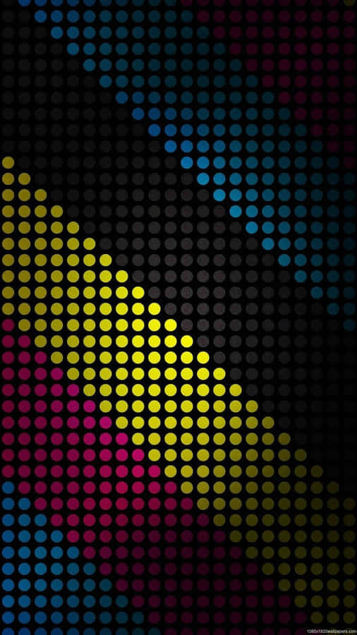 Polka Dots Designed By A Handy Person Wallpaper