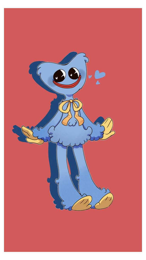 Poppy Playtime Huggy Wuggy’s Cute Version Wallpaper