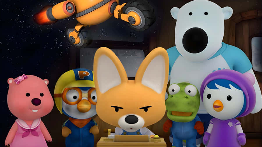 Pororo And Friends Adventure Wallpaper