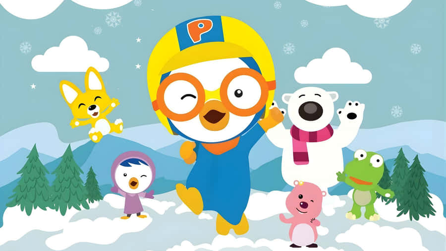 Pororo And Friends Adventure Wallpaper