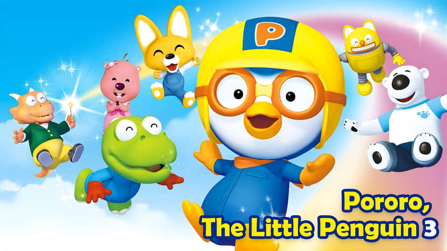 Pororo The Little Penguin Characters Wallpaper