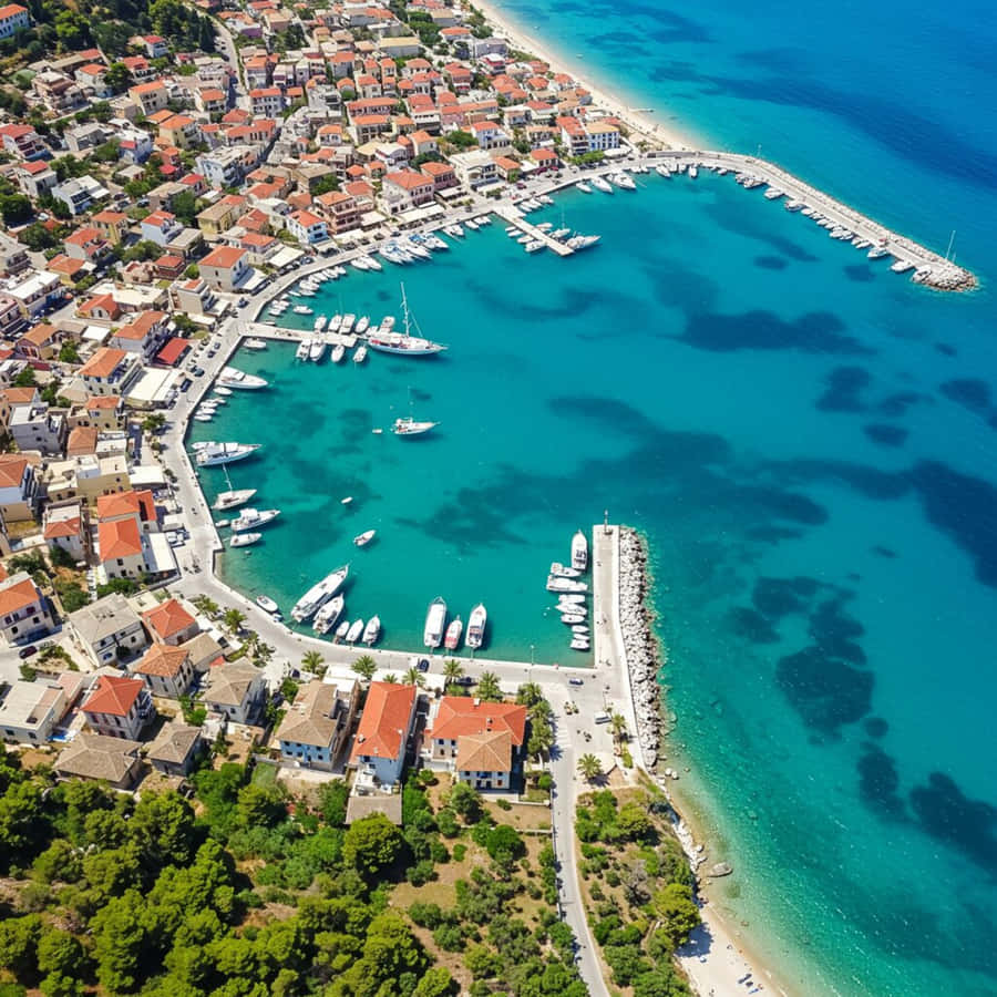 Port And Sea Wallpaper