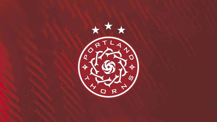 Portland Thorns F C Logo Background Wallpaper