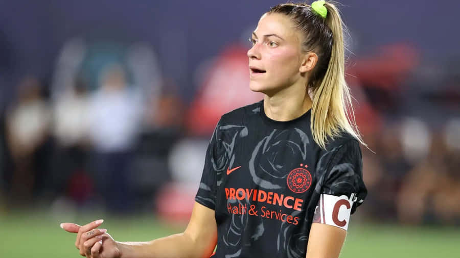 Portland Thorns F C Player Concentration Wallpaper