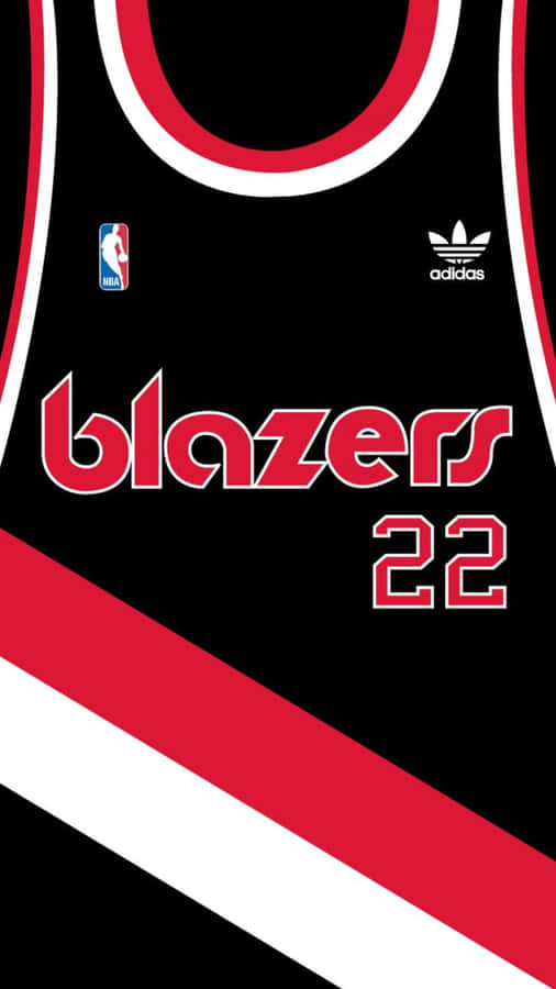 Portland Trail Blazers Jersey Number22 Wallpaper