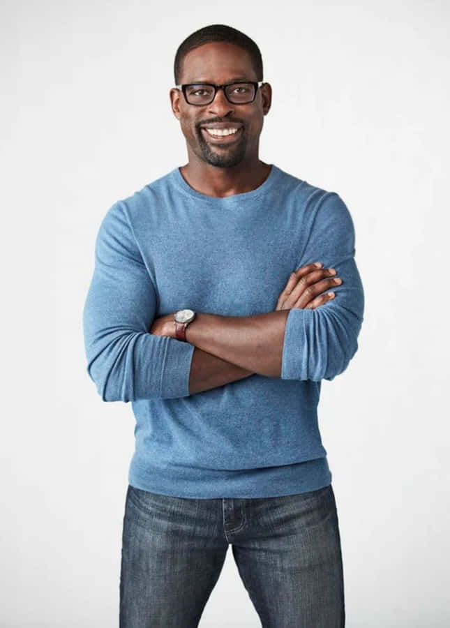 Portrait Of Sterling K Brown Wallpaper