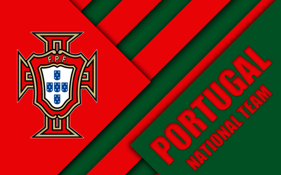 Portugal National Football Team Logo Art Wallpaper