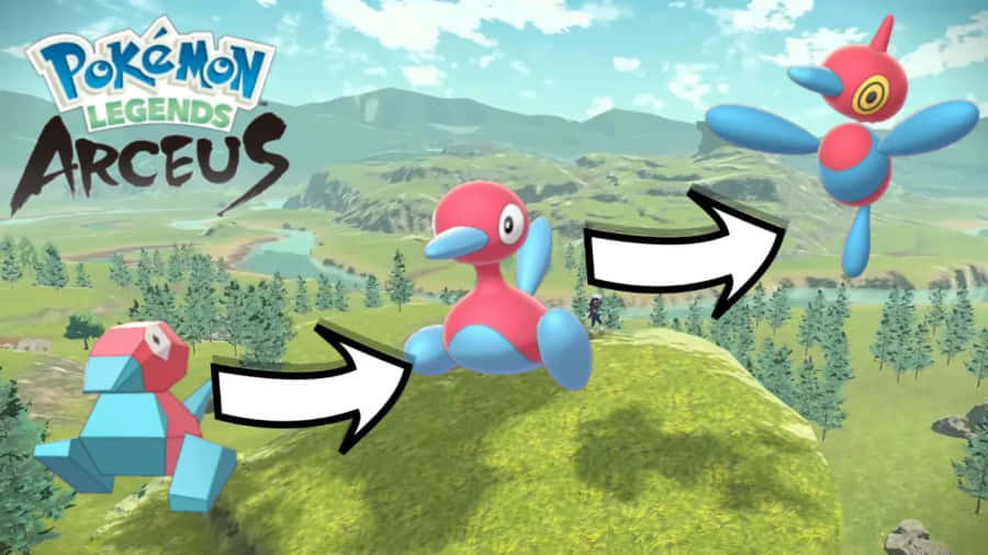 Porygon Porygon2 And Porygon-z Wallpaper