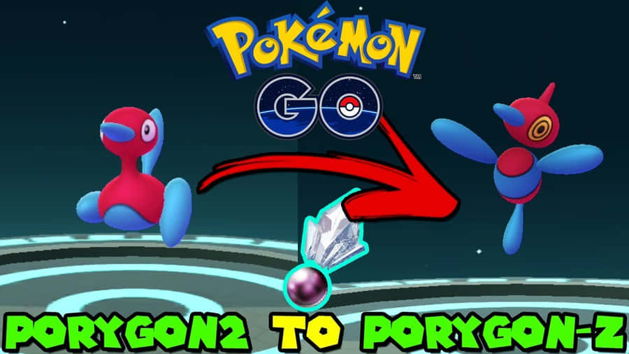 Porygon2 To Porygon-z Evolution Wallpaper