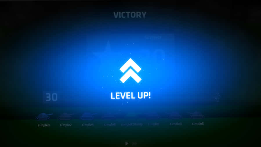 Post-game Level Up Wallpaper