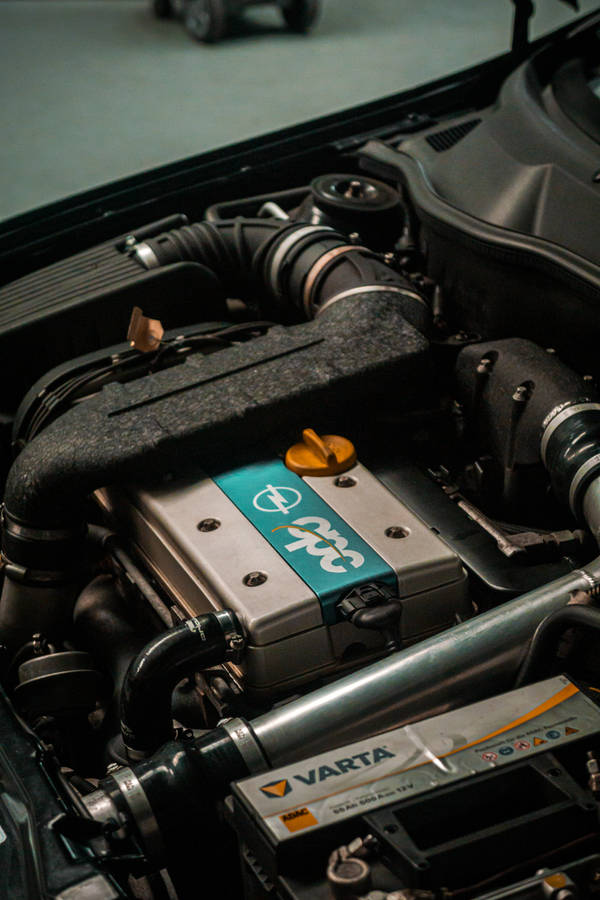 Power Up In Style With Opc Engine Wallpaper