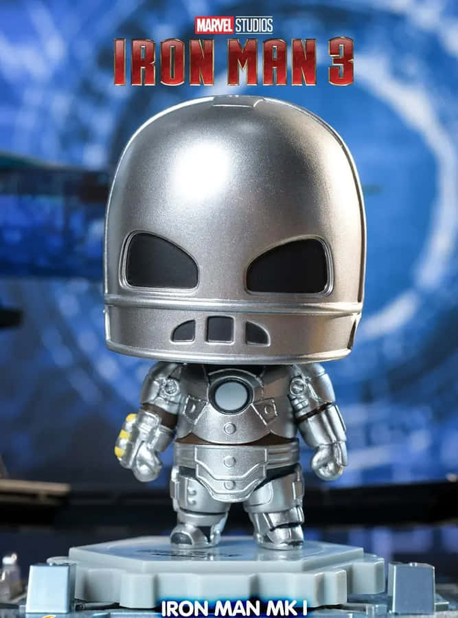 Power Up Your Collection With Iron Man Bobbleheads Wallpaper