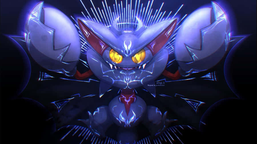 Powered Up Gligar Wallpaper
