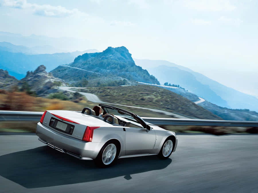 Powerful Elegance: The Cadillac Xlr Sports Car Wallpaper