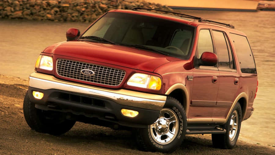 Powerful Ford Expedition On A Scenic Backdrop Wallpaper