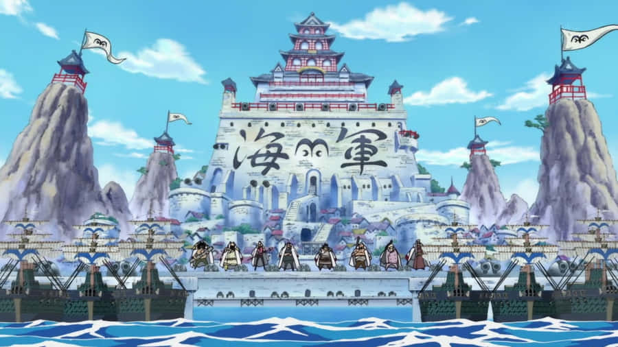 Powerful Moments In Marineford Aftermath Wallpaper