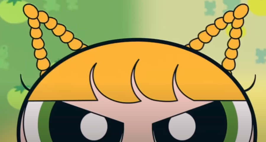 Powerpuff Girls Bubbles Close Up Wallpaper