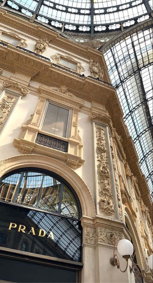 Prada Store In Milan Wallpaper