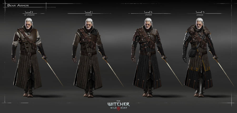 Prepare For Epic Combat With Witcher 3 Gerelt Armor Wallpaper