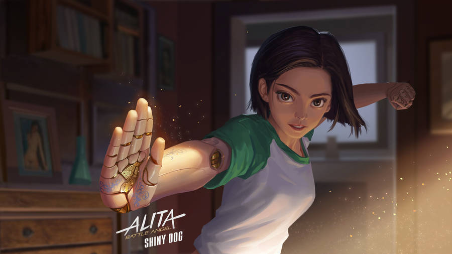 Prepare To Be Battle-ready With Alita: Battle Angel Wallpaper