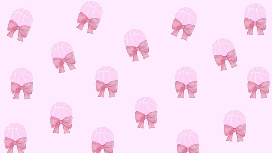 Preppy Basketball Style Patterns Wallpaper
