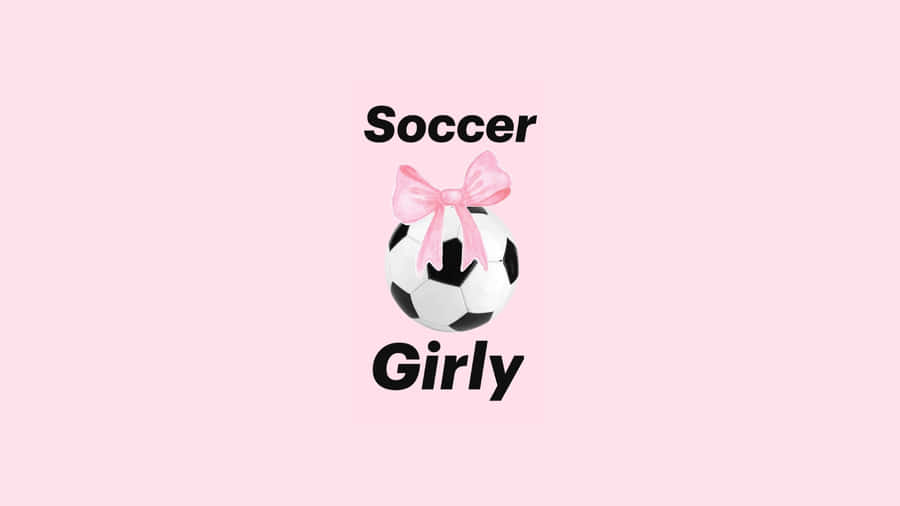 Preppy Girly Soccer Style Wallpaper