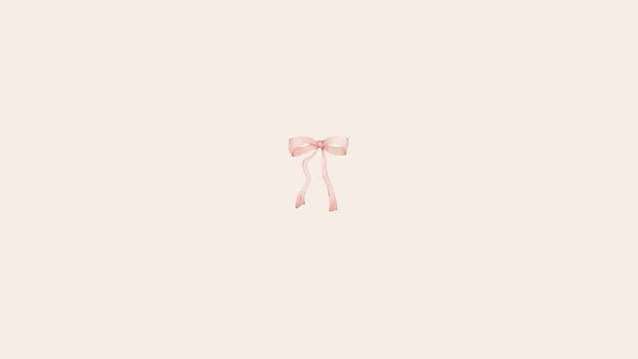 Preppy Pink Bow Accessory Wallpaper