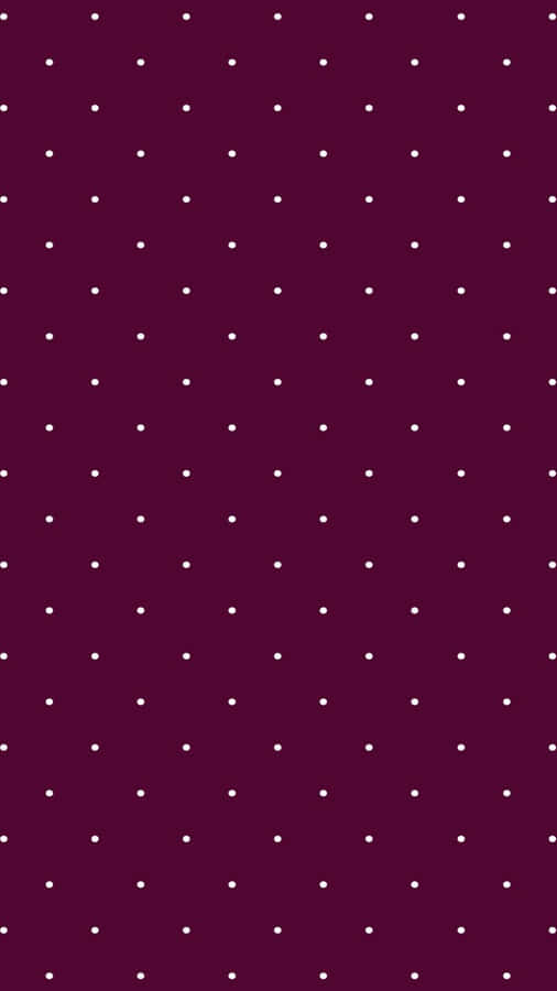 Preppy Polka Dots Pattern Wallpaper
