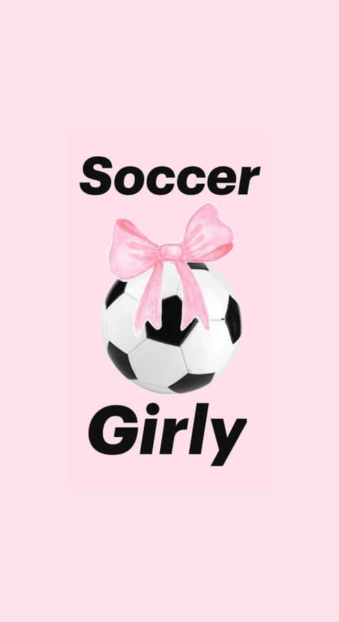 Preppy Soccer Girly Style Wallpaper