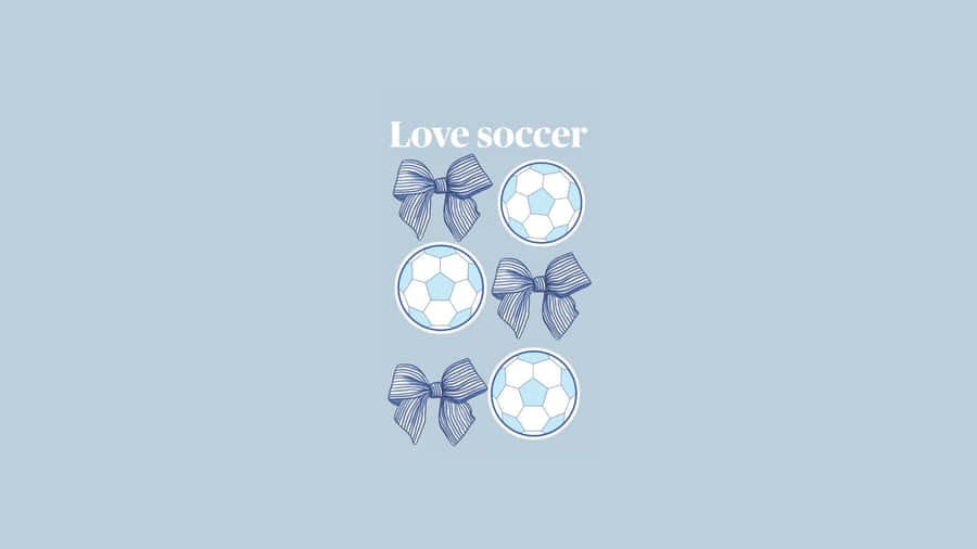 Preppy Soccer Style Wallpaper