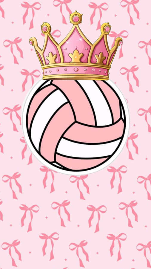 Preppy Volleyball Queen Wallpaper