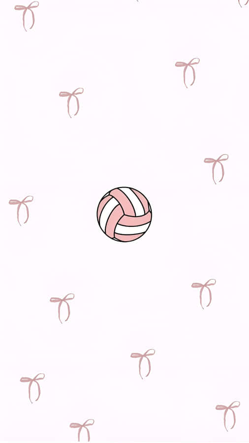 Preppy Volleyball Style Wallpaper