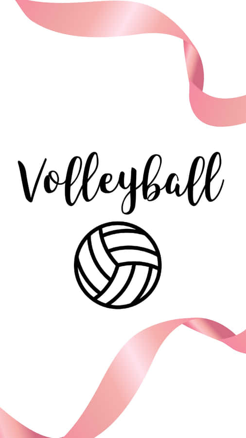 Preppy Volleyball Style Wallpaper