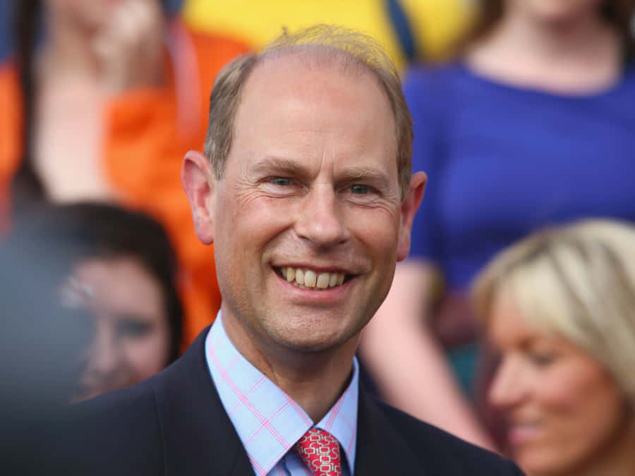 Prince Edward Royal Visit Wallpaper