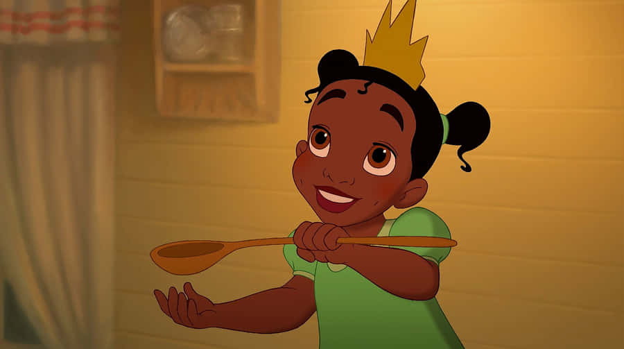Princess Tiana As A Child Wallpaper