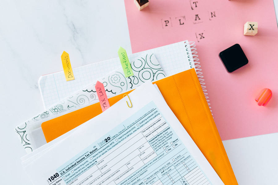 Professional Chartered Accountant At Work Wallpaper