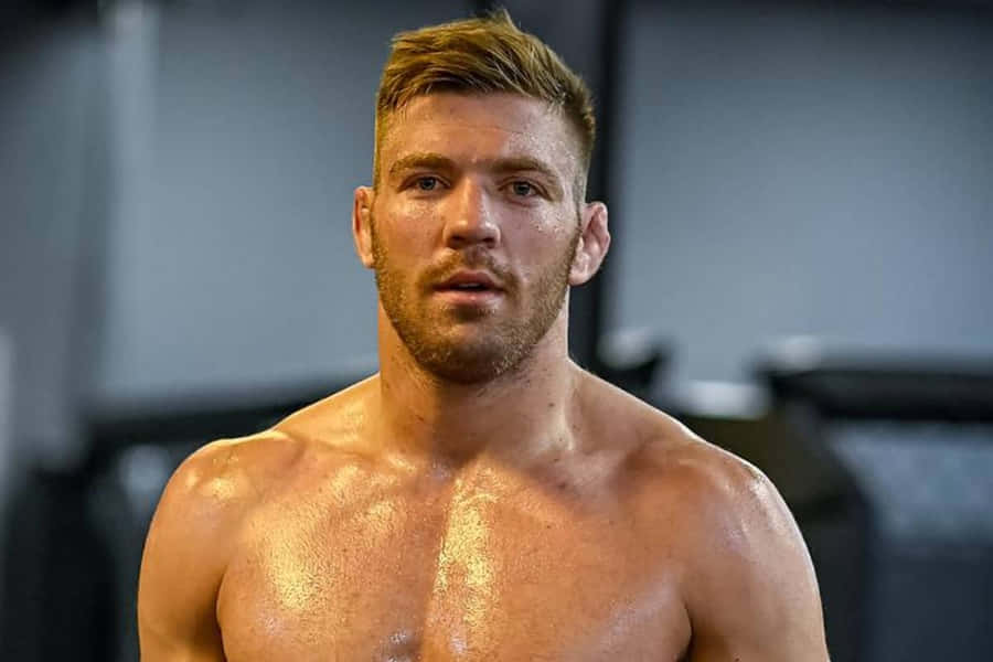 Professional Headshot Of Mma Fighter Dricus Du Plessis Wallpaper